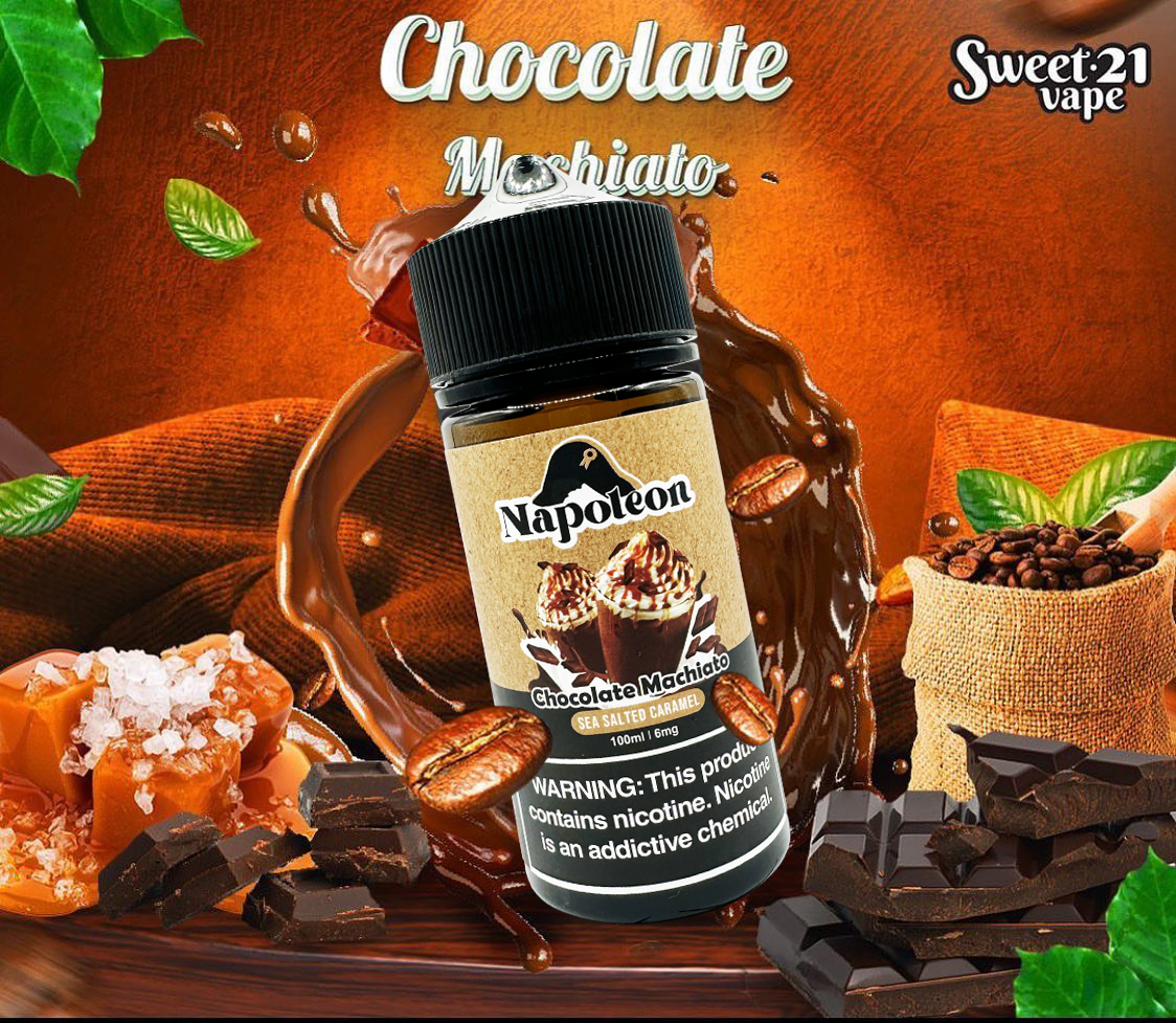 Freebase Napoleon Chocolate Machiato - Socola Cafe Sữa 3mg/6mg/12mg