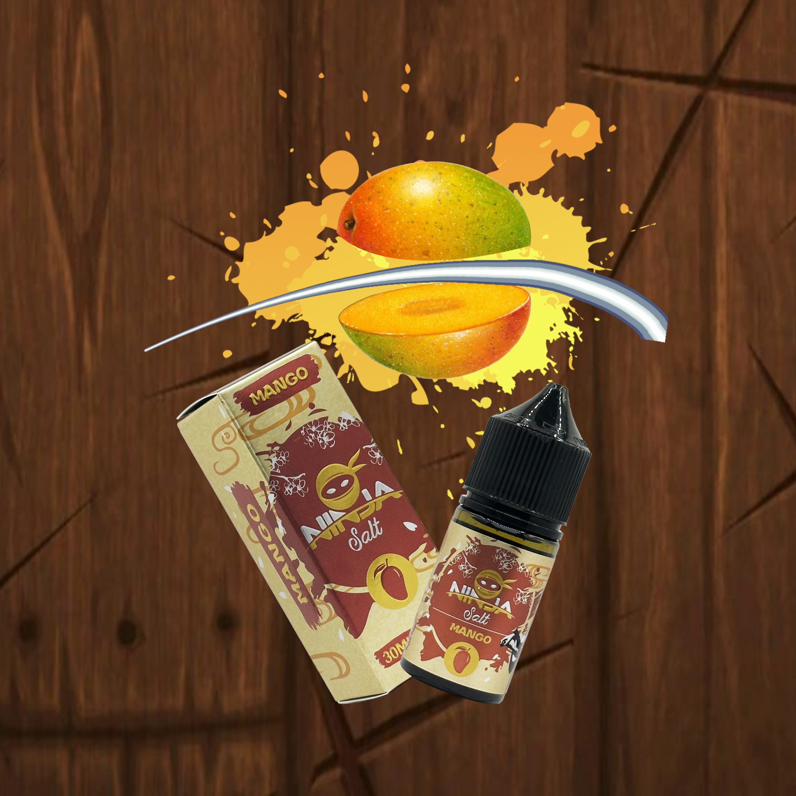 Juice Saltnic Ninja Mango - Tinh dầu Xoài lạnh 40mg 60mg